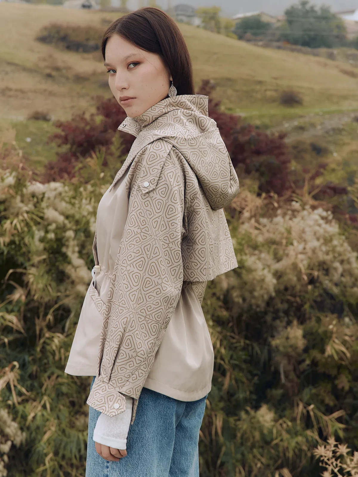 Sandyk 2025 - beige hooded parka