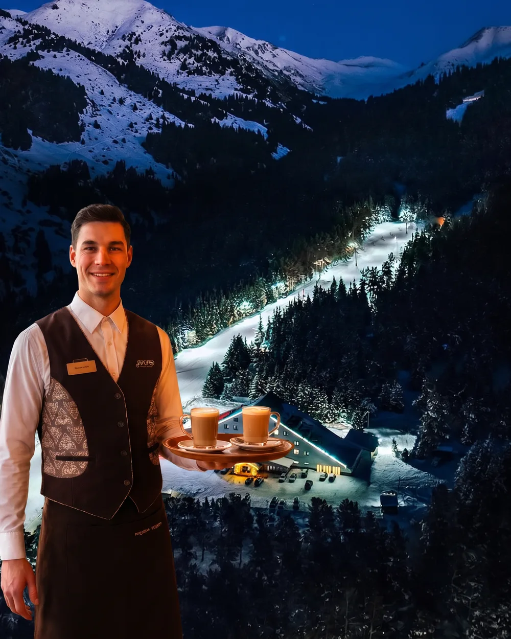 Kapriz alpine resort staff uniform