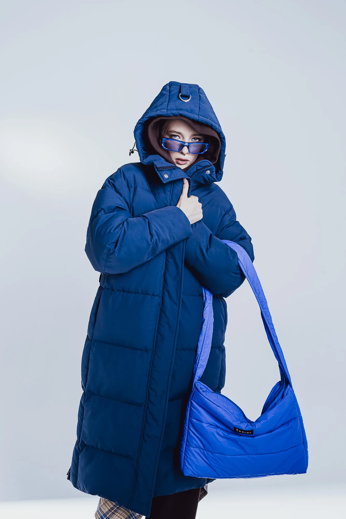 First Ascent 2023 — cobalt eco-down puffer