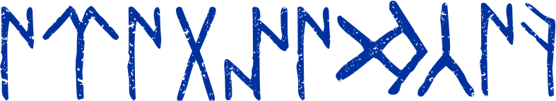 Kelechek written in Orkhon runes